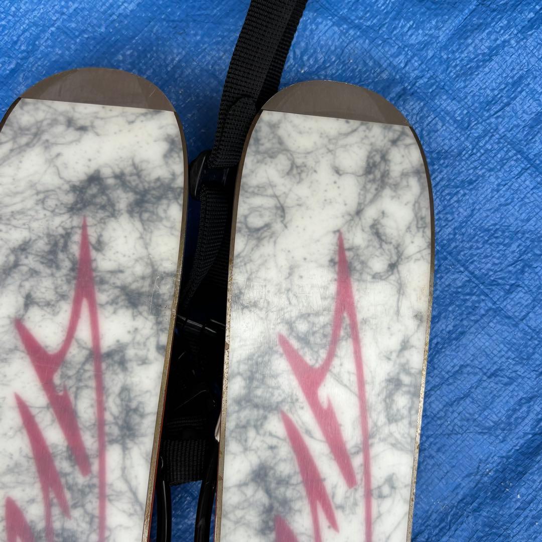 メンズ　サロモン ショートスキー　ファンスキーセット　26～26.5cmブーツ付