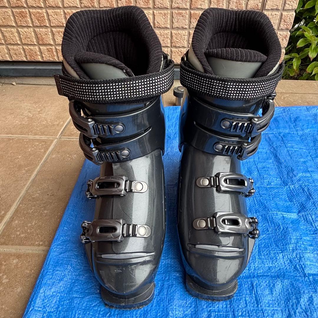 メンズ　サロモン ショートスキー　ファンスキーセット　26～26.5cmブーツ付
