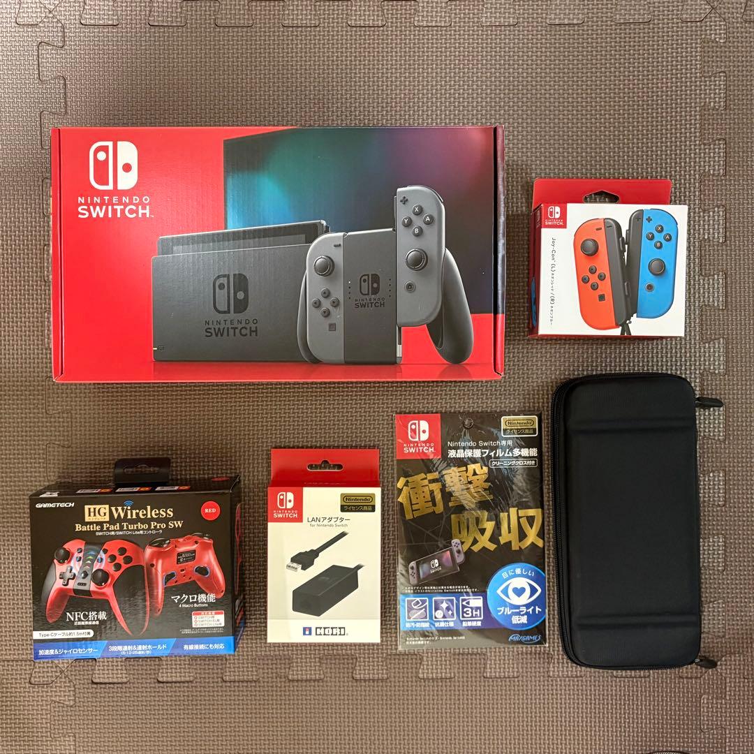 早い者勝ち！NintendoSwitch 本体 + Joy-Con + 周辺機器