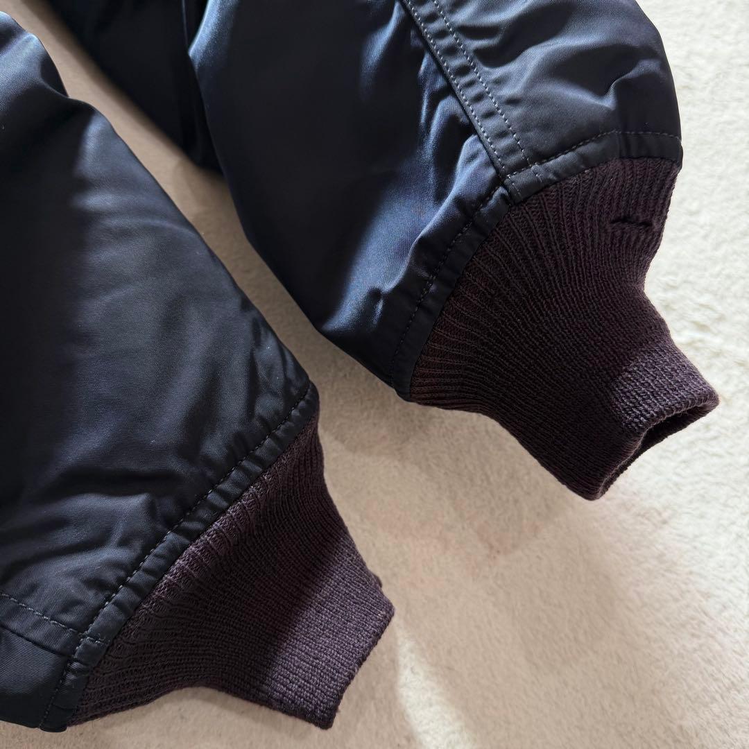 50s復刻　アルファ　B-15C　短丈　USA製　Y2K ネイビー　M