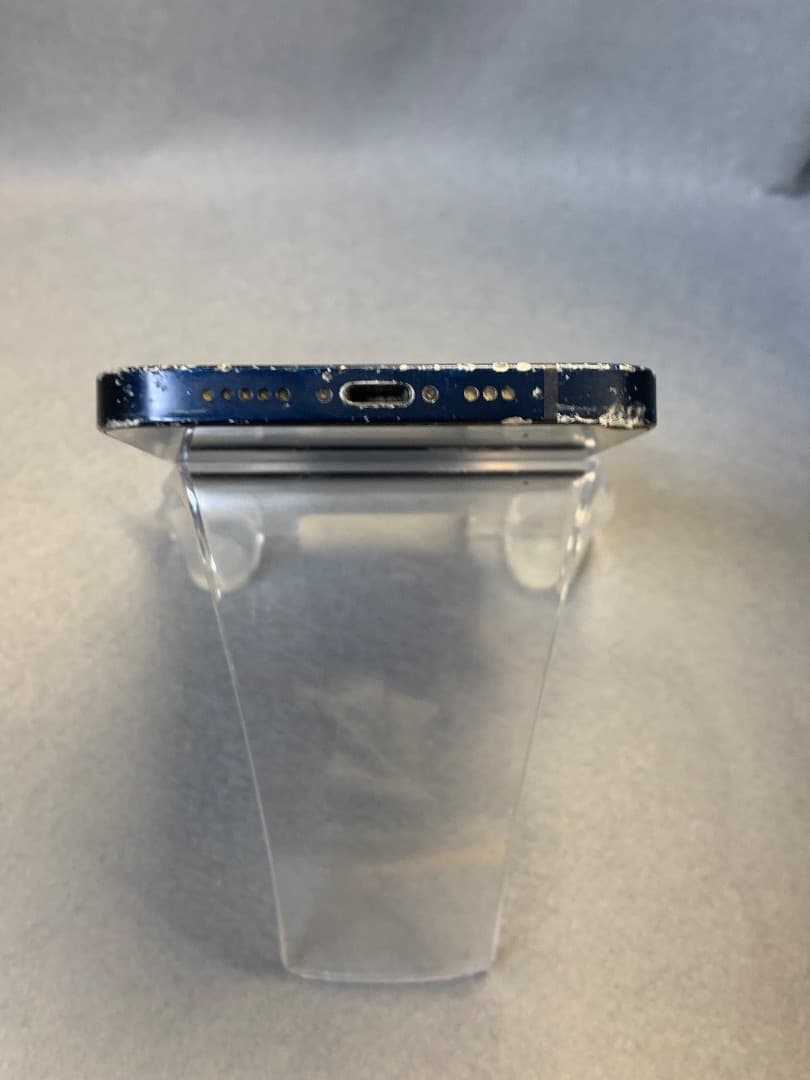 中古品　国内版　SIMフリー　iPhone12 128GB ブルー色