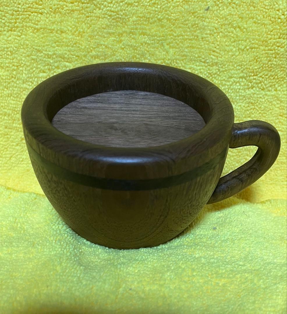 からくり安兵衛　亀井明夫 作 秘密箱　コーヒーカップ