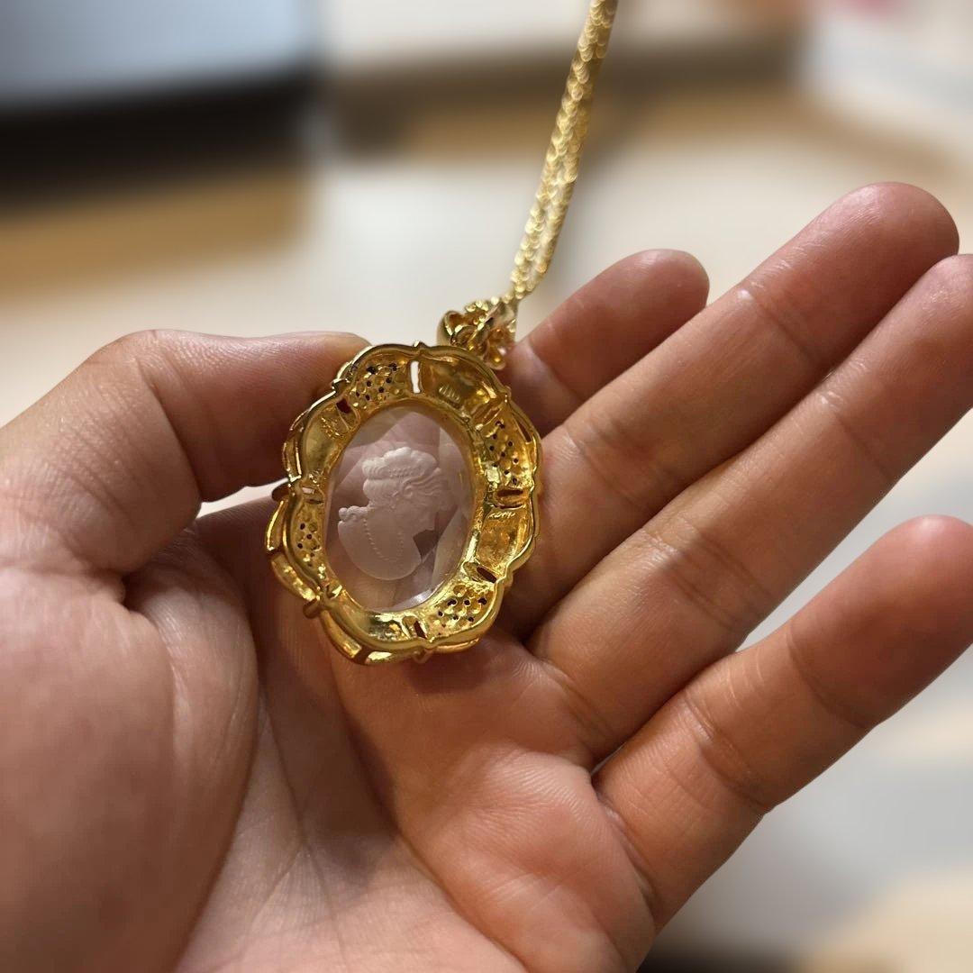 すんごい水晶カメオたん！綺麗！ゴージャス！