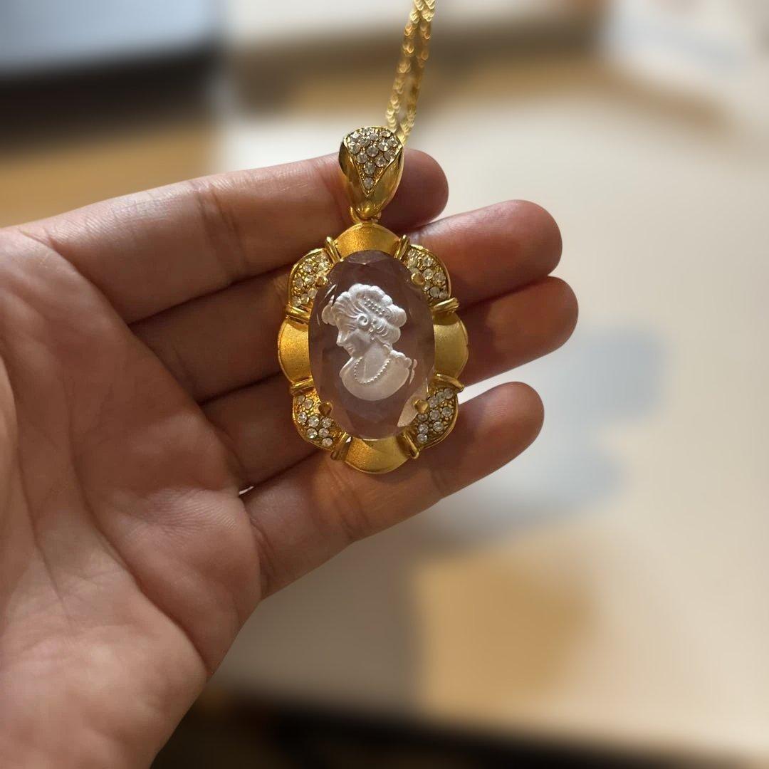 すんごい水晶カメオたん！綺麗！ゴージャス！