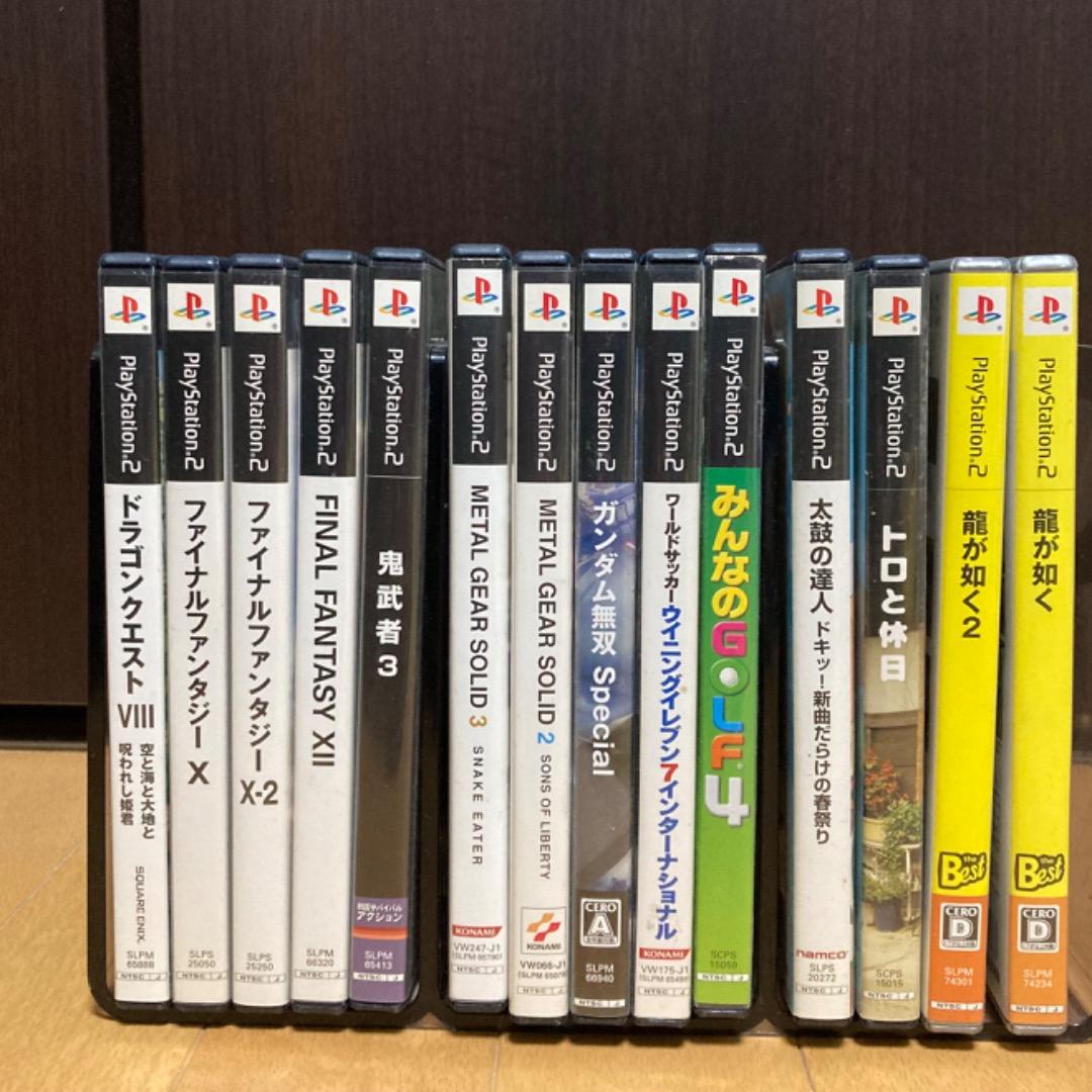 PS2 SCPH-50000+ソフト14本