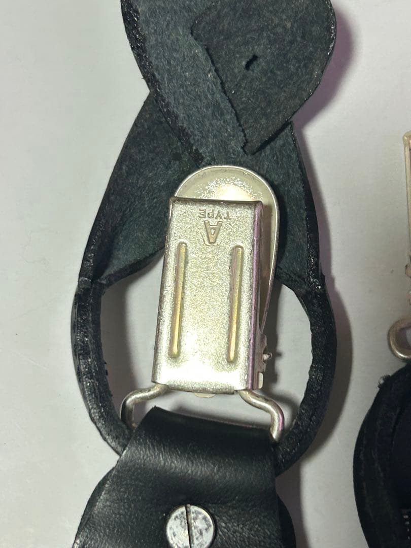 Yohji Yamamoto ヨウジヤマモトサスペンダー　　ブラック箱付き