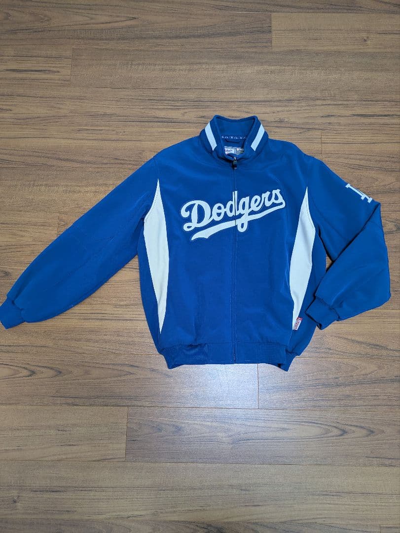 【MLB公式/未着用】ロサンゼルスドジャース ジャケット L Majestic製