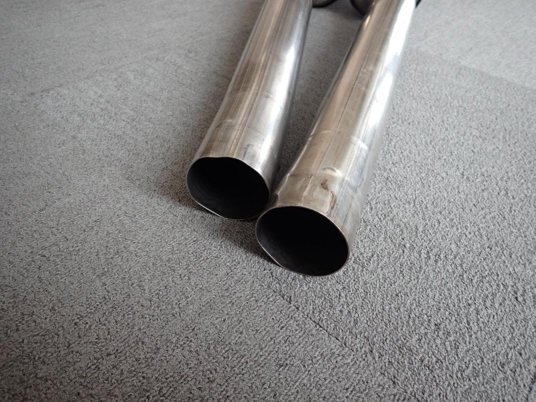 アウディ RS3 8V 純正ミッドパイプ 左右セット 車検対策