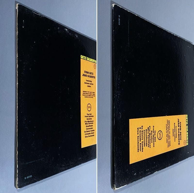 ★不動の名盤【USオリジナル／希少MONO／黒T字ラベル】ゲッツ & ジルベルト