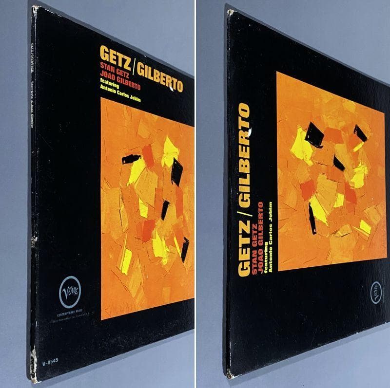 ★不動の名盤【USオリジナル／希少MONO／黒T字ラベル】ゲッツ & ジルベルト