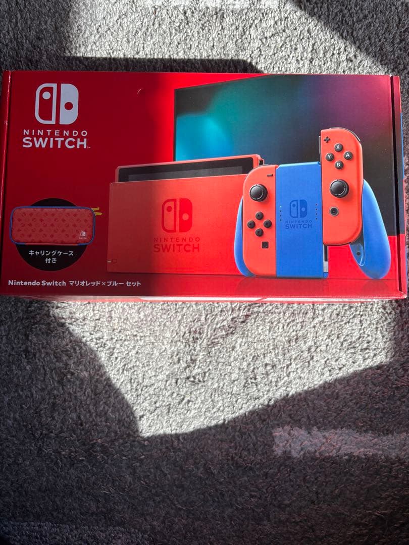 任天堂スイッチマリオ✖︎ブルーセット本体