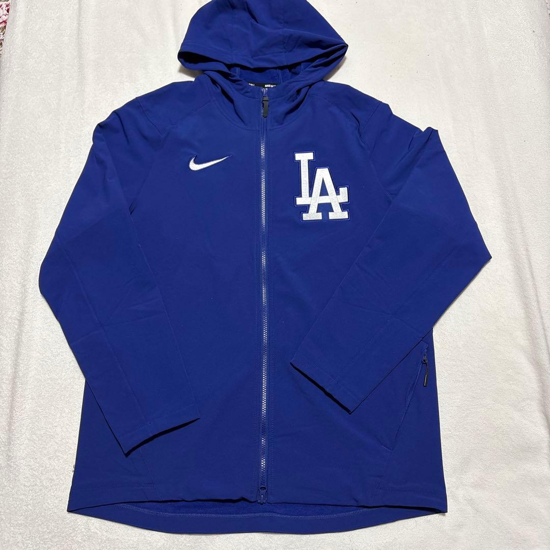 MLB ロサンゼルスドジャース　オーセンティック　フルジップフーディー