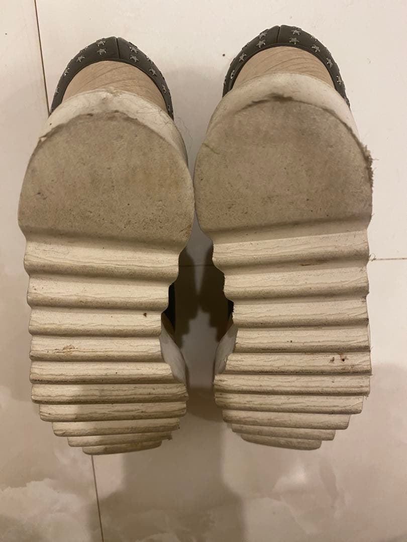 クリスマスセール⭐︎StellaMcCartney スタースタッズ付き厚底シューズ