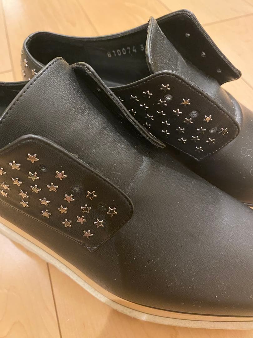 クリスマスセール⭐︎StellaMcCartney スタースタッズ付き厚底シューズ