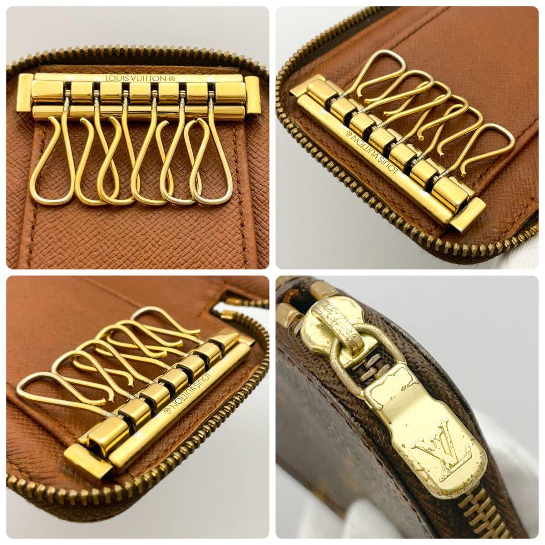 希少品★ルイヴィトン ルイヴィトン モノグラム 6連キーケース ポシェット6クレ