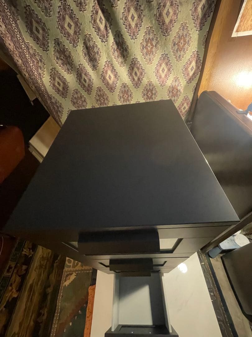 IKEA BRIMNES ブラック木製チェスト