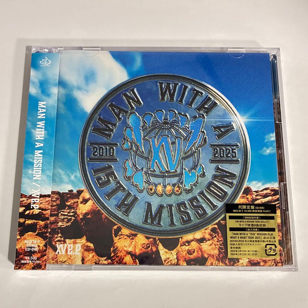 【未開封】man with a mission fc限定盤 cd+dvd