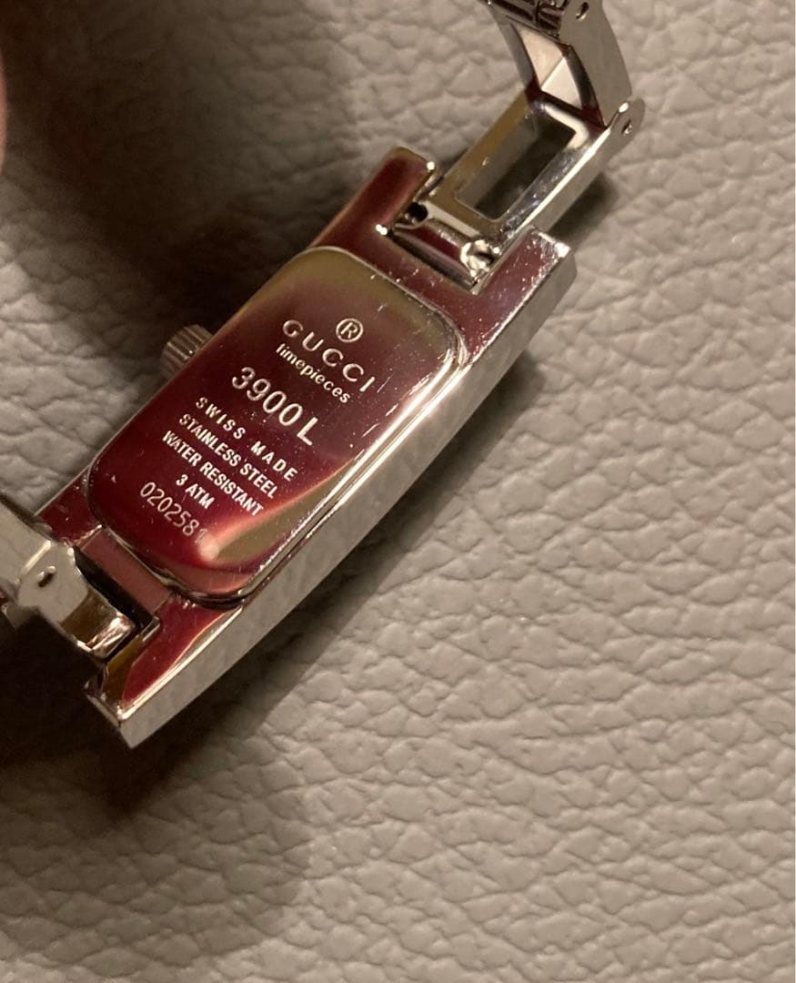 GUCCI グッチ 腕時計 3900L シルバー　稼働品