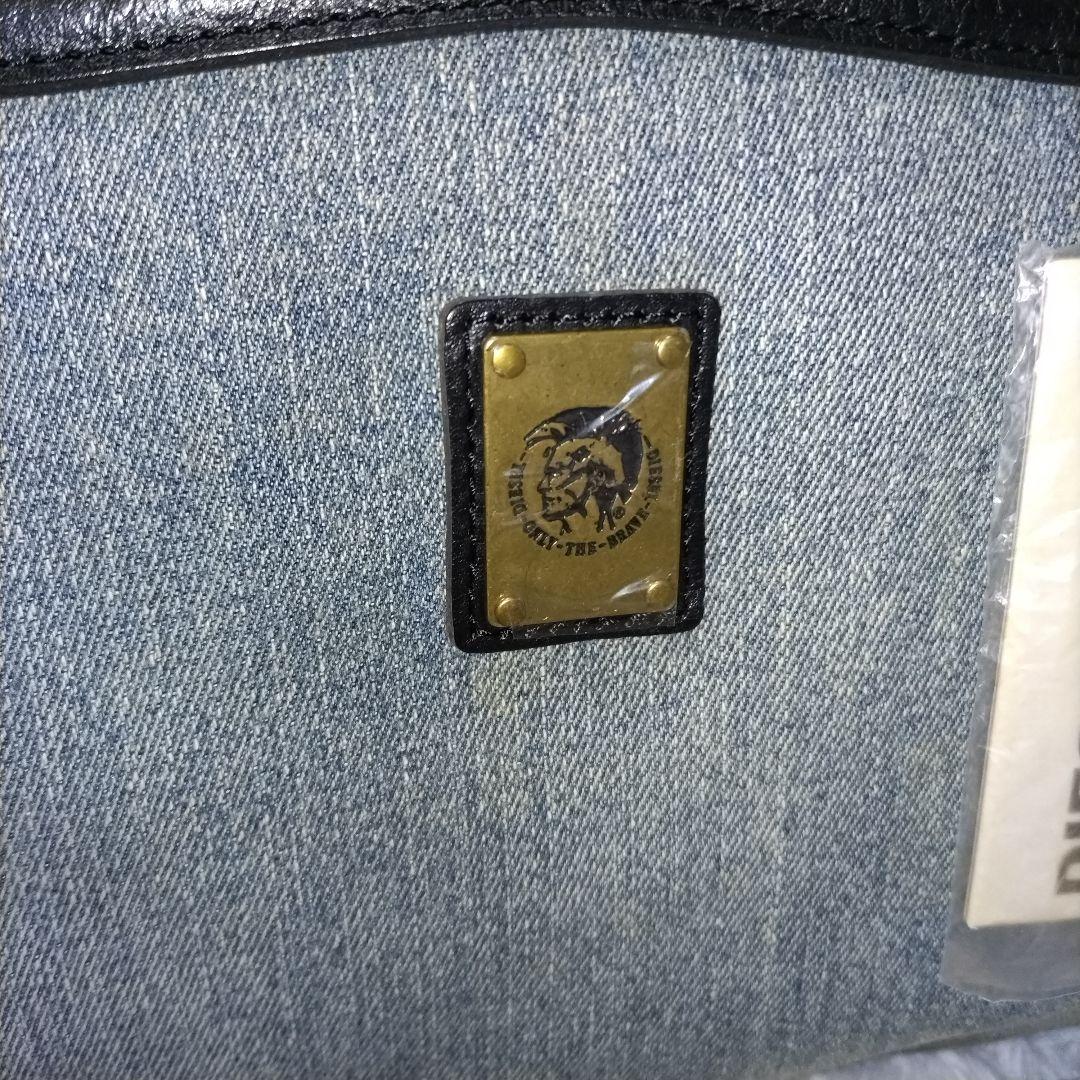 新品タグ付き　ディーゼル　ボストンバッグ　デニム　レザー　大容量　旅行