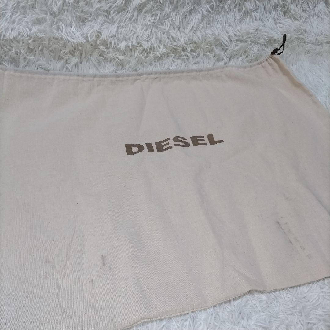 新品タグ付き　ディーゼル　ボストンバッグ　デニム　レザー　大容量　旅行