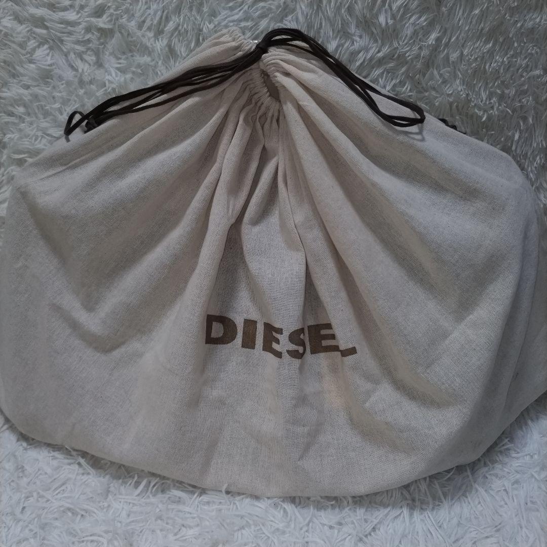 新品タグ付き　ディーゼル　ボストンバッグ　デニム　レザー　大容量　旅行