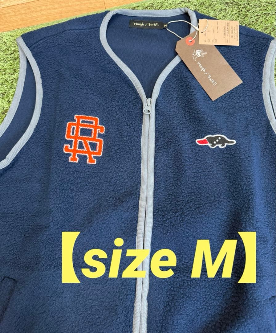 新品正規品【ROUGH&SWELL/M】PITTSBURGHVESTボアフリース