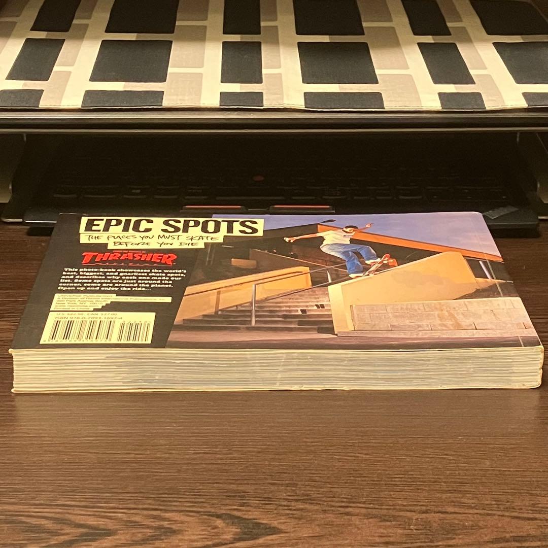 THRASHER Epic Spots 写真集 スラッシャー スケートボード