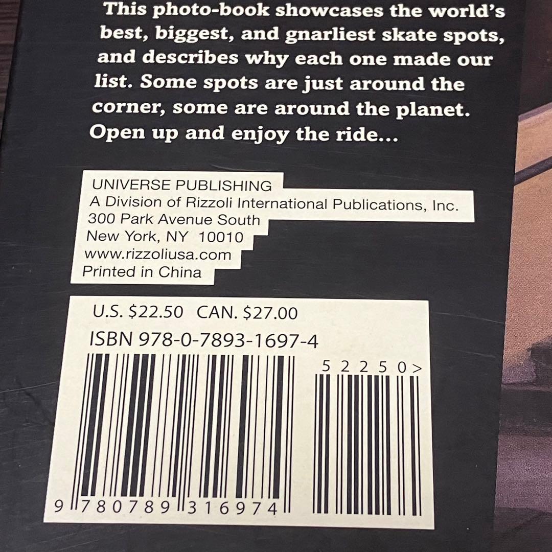 THRASHER Epic Spots 写真集 スラッシャー スケートボード