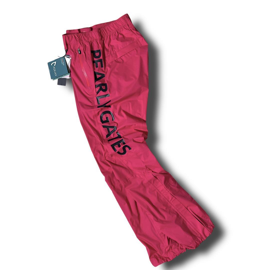 定価27,500円 4 パーリーゲイツ 防水 ビッグロゴレインパンツ 090