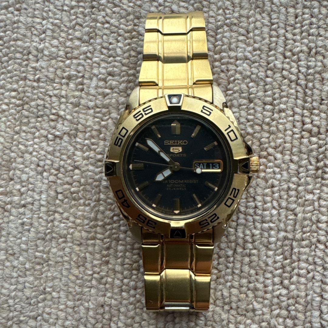 LIONS JP SEIKO 5 腕時計