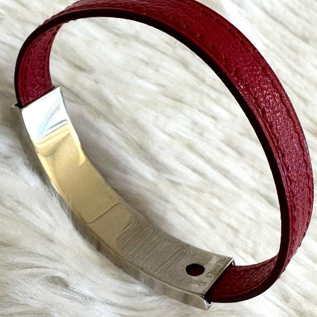 美品✨エルメス プスプス ブレスレット F バングル 刻印 ピンク 箱付