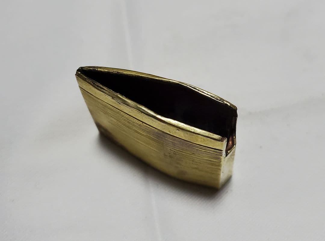 高級‼️　金着せ一重はばき　22g