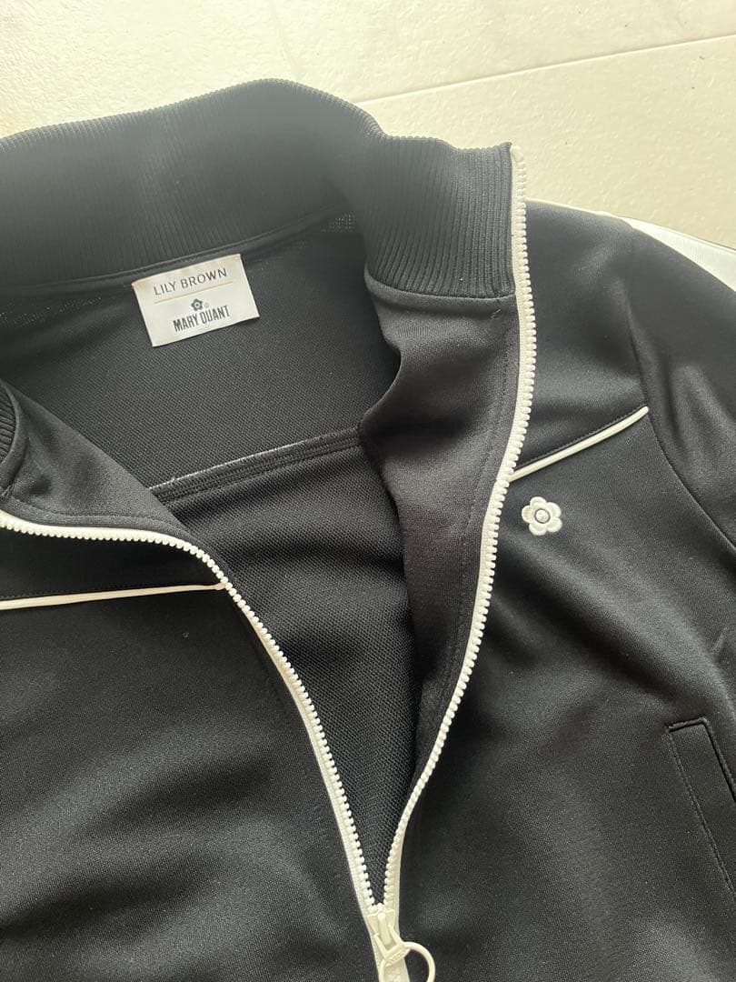 LILY BROWN × MARY QUANT ブラック ジャージ