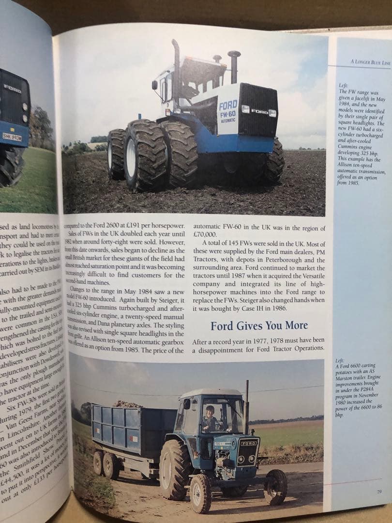 洋書 The Ford Tractor Story part 2 1964-1999
