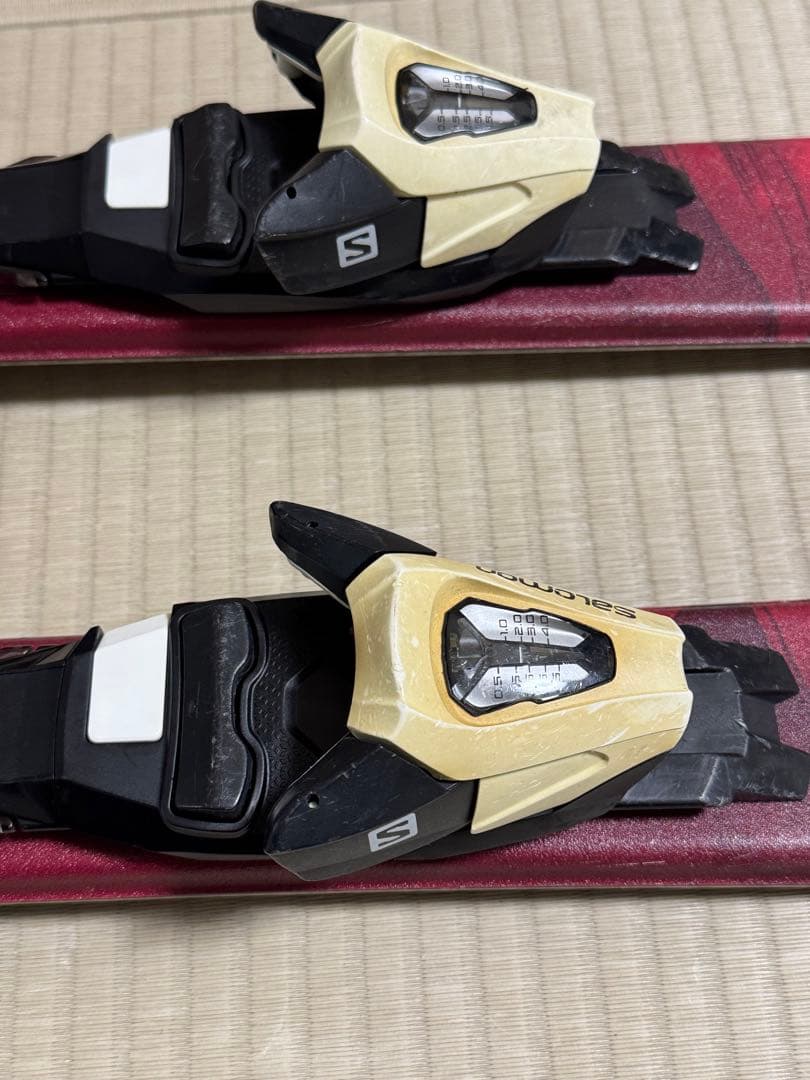 スキー板120cm ブーツ21cm 子供用セット SALOMON QSTサロモン