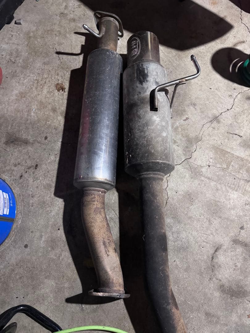 Z33 柿本マフラー砲弾 触媒ストレート