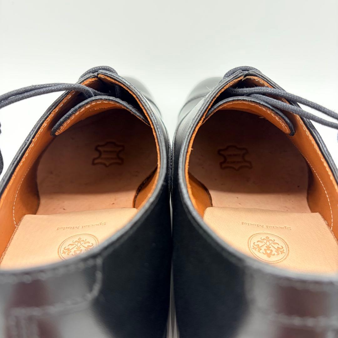 【未使用】ユニオンインペリアル ストレートチップ US7 ブラック 内羽根 革靴