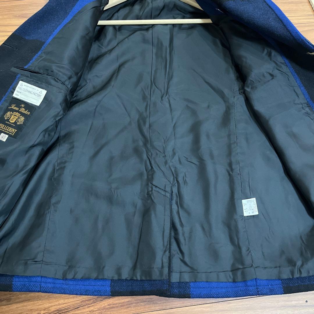 【試着のみ】フルカウント　FULL COUNT Pコート　ジャケット　サイズ40