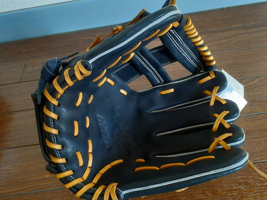 Mizuno 野球用グローブ ブラック/コルク軟式オールラウンド用