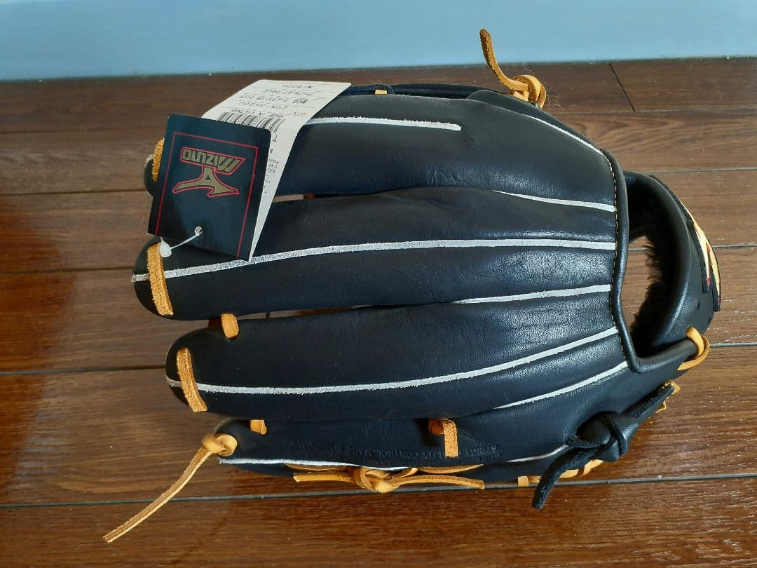Mizuno 野球用グローブ ブラック/コルク軟式オールラウンド用