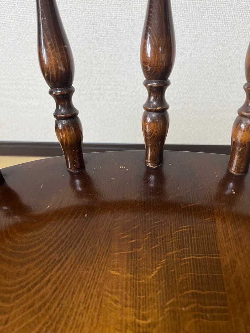 Barry社長　飛騨産業　キツツキ　木製　アームチェア　USED ③