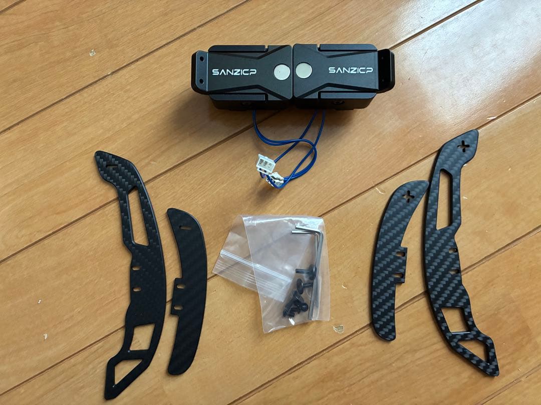 RV37 RZ34 R35 GT-R パドルシフト　マグネティック　カーボン