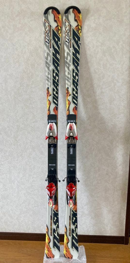 オガサカTC-SX 165cm RC600FLプレート付＋マーカーcomp16