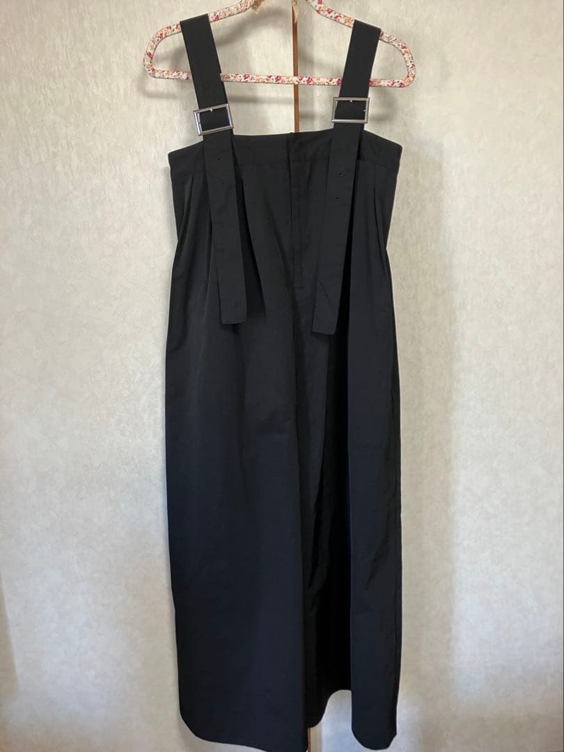 UN3D.アンスリード／ビックパンツオールインワン　ブラック