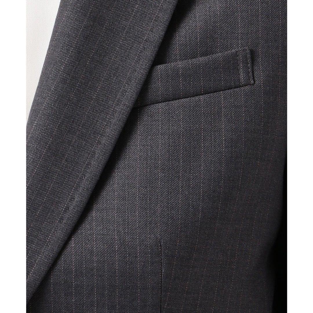 極美品 大きいサイズ 組曲 L T/Wスーティング テーラードジャケット【7L】