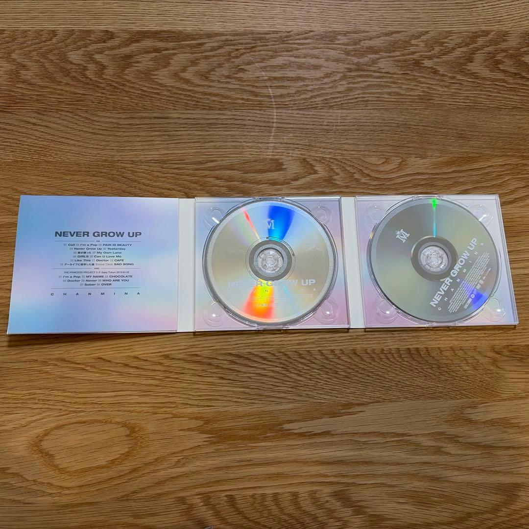 ちゃんみな NEVER GROW UP 初回限定盤 CD ,DVD
