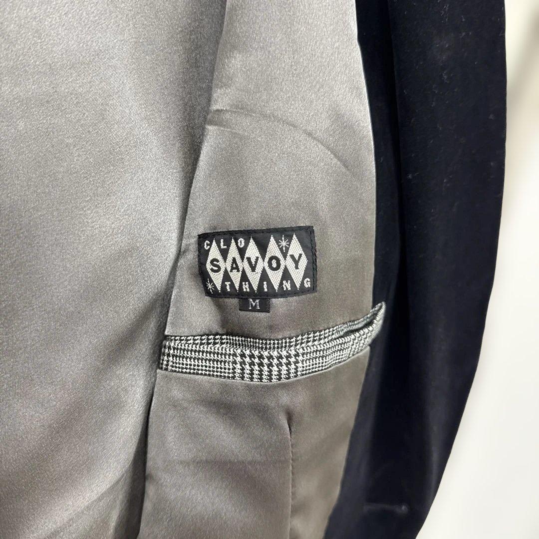 N*U様 SAVOY グレンチェック柄 エドワードジャケット M