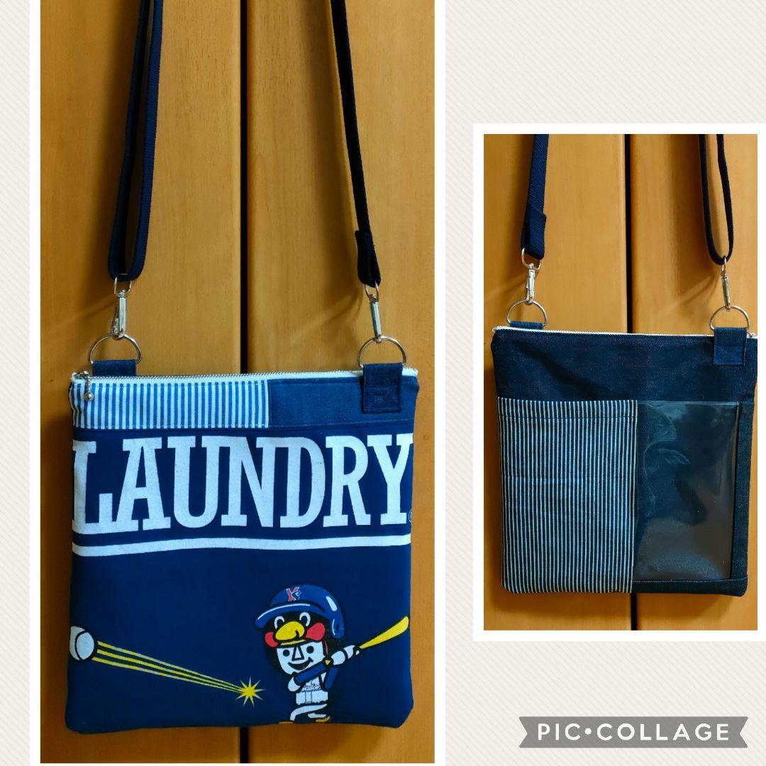 LAUNDRY×ヤクルトスワローズ　コラボTシャツ　リメイク