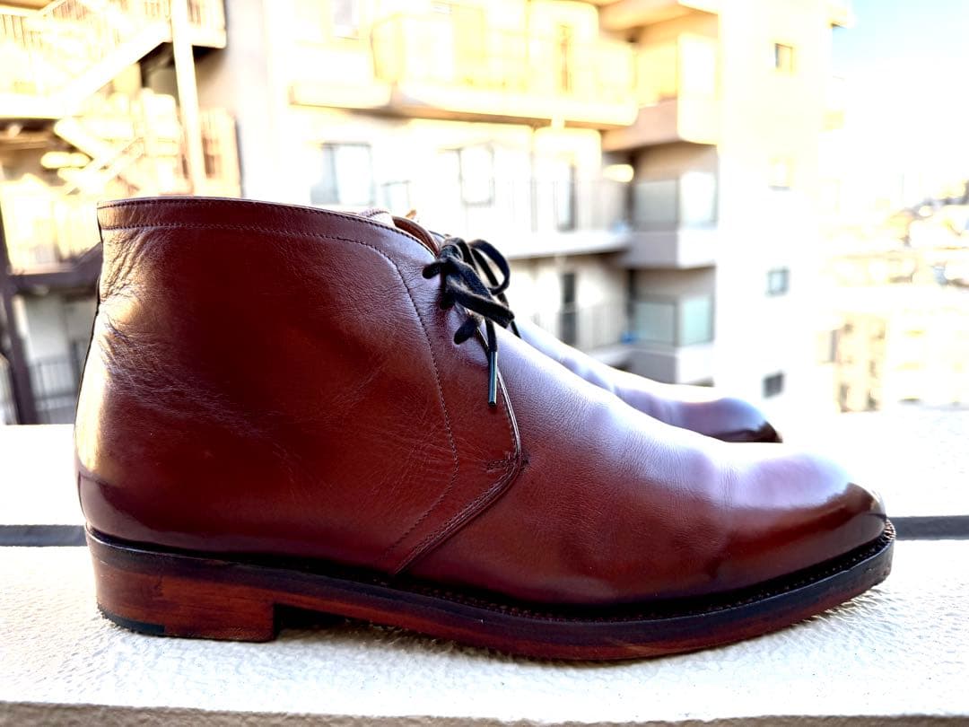 【アルバラデホ時代】CARMINA チャッカブーツ（UK7）