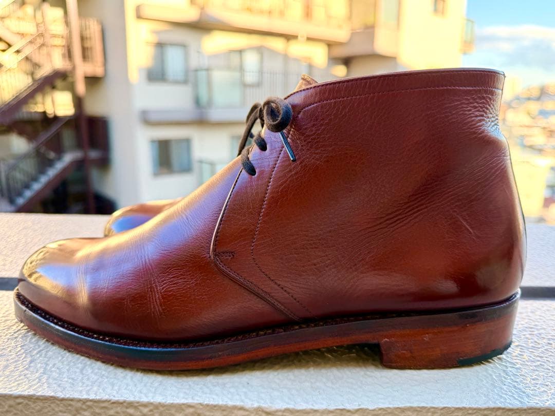 【アルバラデホ時代】CARMINA チャッカブーツ（UK7）